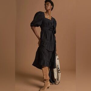 Love the Label Puff-Sleeved Midi Dress (2)